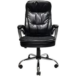 Título do anúncio: Cadeira Presidente Office Modelo Deluxo Com Couro Extremamente Resistente