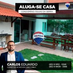 Título do anúncio: Casa com 4 suítes para alugar, 280 m² por R$ 1.500/dia - Condomínio Águas da Serra - Banan