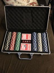 Título do anúncio: Jogo de Poker com maleta 