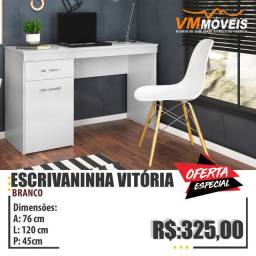 Título do anúncio: Escrivaninha Vitória Branco Frete grátis em Goiânia e Aparecida 