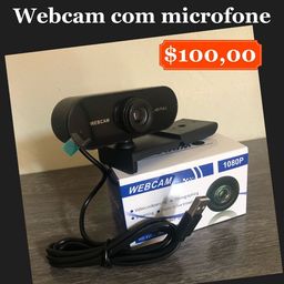 Título do anúncio: Webcam com microfone - Nova