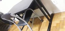 Título do anúncio: Ampla Escrivaninha Mesa de Estudos Desktop, com cadeira