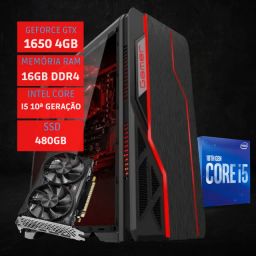 PC Gamer Intel Core i5 10400F - GTX 1650 4GB - 8GB RAM - SSD 240GB - 500W - PC  Gamer com o melhor preço é na Coimbra Virtual