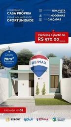 Título do anúncio: Casa à venda, com 70 m² por R$ 130.000 -Financiada pela Caixa Econômica- Loteamento N. Sra