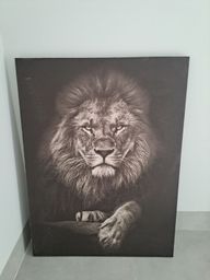Título do anúncio: Quadro leão 0,90m X 1,20m