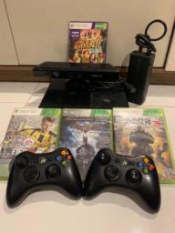Vendo Xbox 360 com 2 controles, Kinect e 9 jogos - Videogames - Realengo,  Rio de Janeiro 1244723414