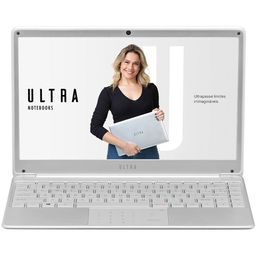 Título do anúncio: Notebook Ultra UB430, Intel Core i3, 4GB RAM, 120GB SSD, 14", Windows 10, Prata