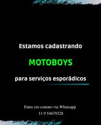 Título do anúncio: Vagas Motoboy Abc/Sp