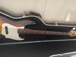 Título do anúncio: Fender Jazz Bass México Passivo Baixo com Case