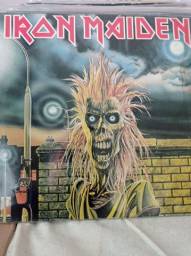 Título do anúncio: LP Iron Maiden usado Iron Maiden