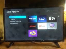 Título do anúncio: TV smart aoc Roku tv de 32 polegadas 