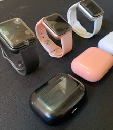 Título do anúncio: Kit Smartwatch + Fone de Ouvido Bluetooth OPORTUNIDADE