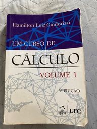 Título do anúncio: Um curso de cálculo volume 1 5ªed