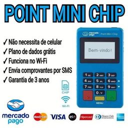 Título do anúncio: Maquininha point mini chip 