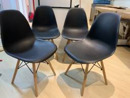 Título do anúncio: 4 Cadeiras Charles Eames Eiffel Wood