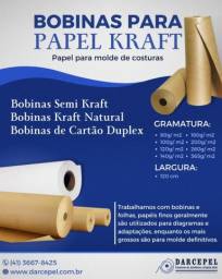 Título do anúncio: Bobinas de Papel Kraft para Embalagens