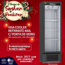 Título do anúncio: Freezer horizontal Fricon 411L tampa de aço Novo Frete Grátis