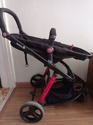 Título do anúncio: Kit completo: carrinho de bebê com bebê conforto e moisés, 3 rodas