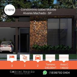 Título do anúncio: Casa para Venda em Álvares Machado, Condomínio Izabel Mizobe, 3 dormitórios, 1 suíte, 2 ba