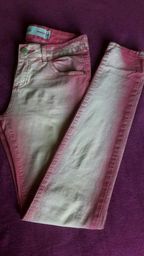 Título do anúncio: Calça jeans Rosa destonada 
