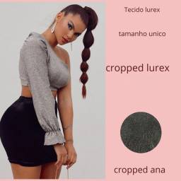Título do anúncio: Cropped Lurex Ana