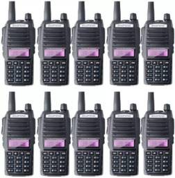 Título do anúncio: Kit 10 Walkie-talkie Uv-82 Rádio Comunicador Ptt Baofeng