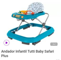 Título do anúncio: Carrinho, bebê conforto e andador 