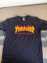 Título do anúncio: Camisa thrasher Original P ( forma grande)