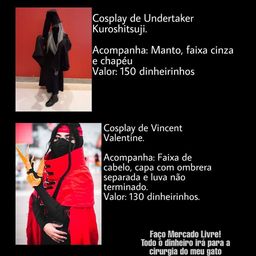 Cosplay Manto akatsuki - Roupas e calçados - Jardim Elizabeth, Mauá  1014149424 | OLX