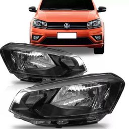 Farol Mascara negra VW Gol G7 / Voyage G7 a partir 2017 / 2018
