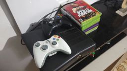 Xbox 360 Bloqueado Com 7 Jogos - Videogames - Iguatama 1242084506