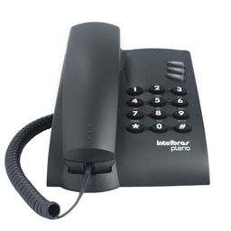 Título do anúncio: Noobi - Telefone Intelbras Com Fio Sem Chave Pleno Preto