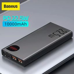 Título do anúncio: Powerbank Baseus 10000mAh 22.5W Adaman carga rápida (novo)