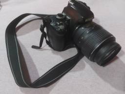 Título do anúncio: Câmera Nikkon D60 - Acompanha lente 