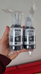 Título do anúncio: Duas tintas Epson Ecotank (preta 120ml)