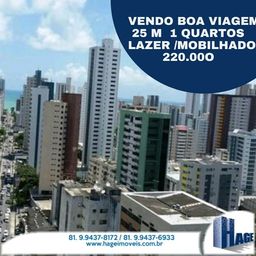 Título do anúncio: Apartamento para venda possui 32 metros quadrados com 1 quarto em Boa Viagem - Recife - PE
