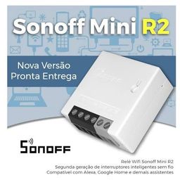 Título do anúncio: Sonoff mini R2 produto novo lacrado 