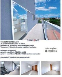 Título do anúncio: Apartamento com 2 dormitórios à venda, 35 m² por R$ 184.990 - Itaquera - São Paulo/SP