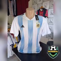 Título do anúncio: Camisa Argentina 2018 Masculina Uniforme 1 - Camisa de Time Tailandesa