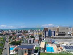 Título do anúncio: Apartamento com varanda/ sacada e vista definitiva para o mar da praia do Bessa / Aeroclub