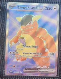 Carta Pokemon Kangaskhan Ex Full Arte Original Raríssimo