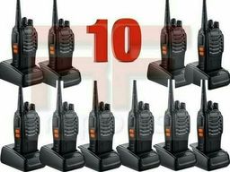 Título do anúncio: KIT 10 Unidade Rádio Comunicador Baofeng WalkTalk bf-777s