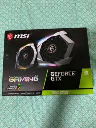 Título do anúncio: Geforce GTX 1660 super 6gb msi