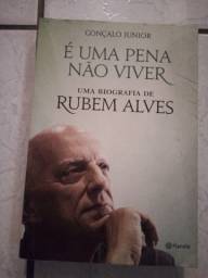 Título do anúncio: É uma pena não viver. Uma Biografia de Rubem Alves.