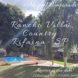 Título do anúncio: Rancho Villa Country - Rifaina SP (Dentro da cidade)