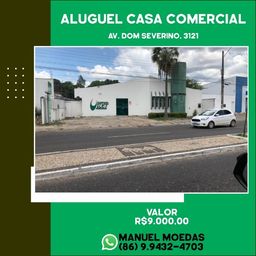 Título do anúncio: Aluguel de Casa Comercial na Av. Dom Severino, Nº3127