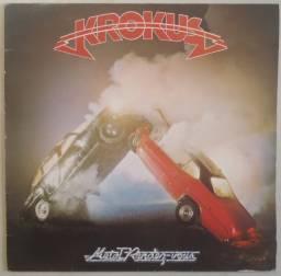 Título do anúncio: Lp Krokus 1980 Metal Rendez-vous, Vinil Importado Com Encarte