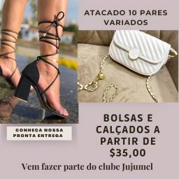 Título do anúncio: Atacado Bolsas e calçados 