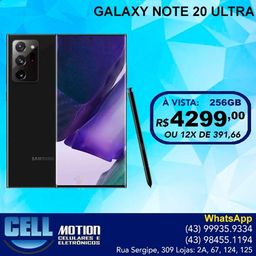 Título do anúncio: Galaxy Note 20 Ultra 256GB