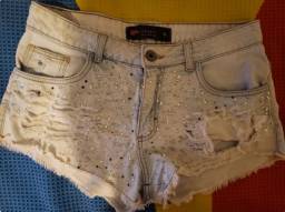 Título do anúncio: Short Jeans Cintura Alta - Tam M